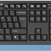 Офисный набор A4Tech Fstyler FGS1035Q (черный/синий)