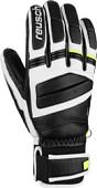 Горнолыжные перчатки Reusch Master Pro 6101109-7746 (р-р 9, Black/White/Safety Yellow)