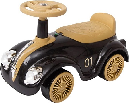 Каталка Amarobaby Retro AB24-7RT/0938 (черный/бежевый)