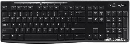 Клавиатура Logitech K270 920-003058 (черный)