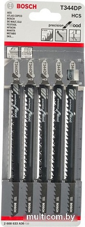 Набор пильных полотен Bosch T344DP 2608633A36