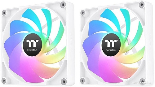 Набор вентиляторов Thermaltake CT120 Sync Reverse ARGB 2-Fan Pack CL-F175-PL12SW-A