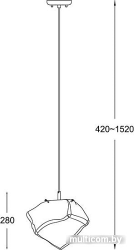 Лампа Zumaline Rock P0488-01A-F4AC