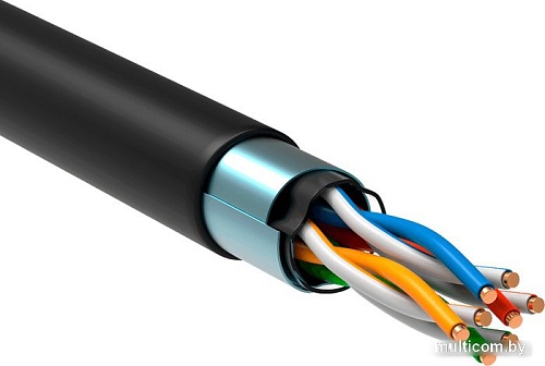 Кабель ITK LC3-C5E04-339 (305 м, черный)
