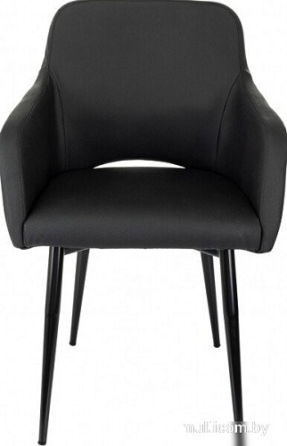 Офисный стул Бюрократ CH-380F (черный, экокожа)