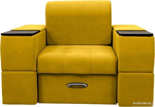 Сириус Лидер-13 ППУ 135x110 (Eva 18 велюр желтый)