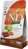 Корм для кошек Farmina N&D Pumpkin Grain Free Venison & Apple 1.5 кг