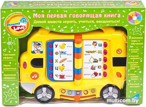 Интерактивный планшет Mommy Love Говорящая книга 3089-N