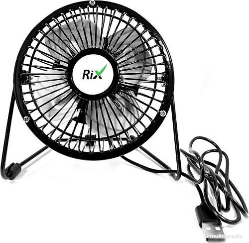 Вентилятор Rix RDF-1501USB (черный)