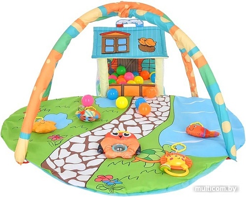 Развивающий коврик Pituso Дом на лужайке JL625-1A