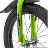 Детский велосипед Novatrack Lumen 18 (зеленый/черный, 2019)