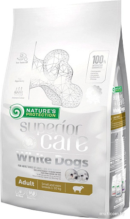 Сухой корм для собак Nature's Protection SC White Dogs Lamb Adult Small and Mini Breeds NPSC45664 10 кг
