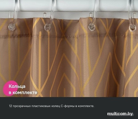 Шторка-занавеска для ванны IDDIS Base BG04P18i11