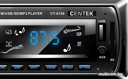 USB-магнитола CENTEK CT-8108