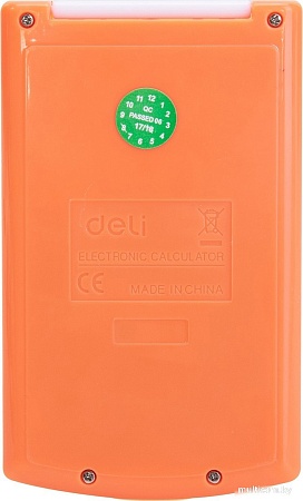 Калькулятор Deli E39217/OR