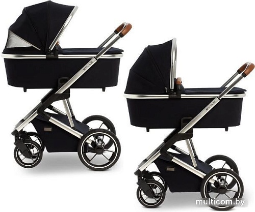 Универсальная коляска Moon Style (2 в 1, navy, 403)