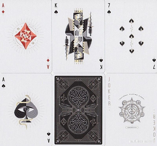 Карточная игра United States Playing Card Company Theory 16 National T1121