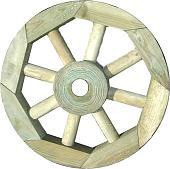 Украшение для сада Массив-Древ Колесо телеги D600