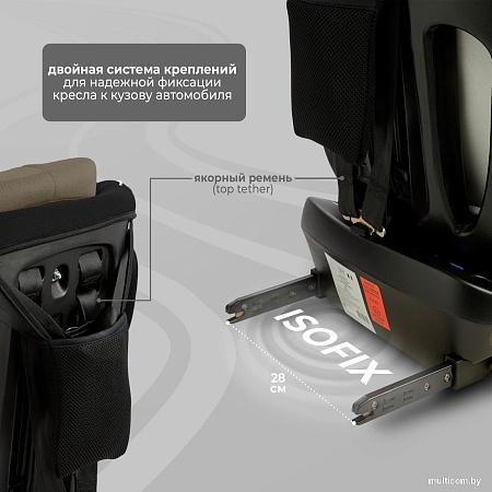 Детское автокресло Sweet Baby Crosstour 360 SPS Isofix 0-36 (бежевый)