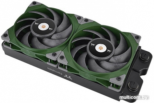 Вентилятор для корпуса Thermaltake ToughFan 12 Racing Green CL-F117-PL12RG-A