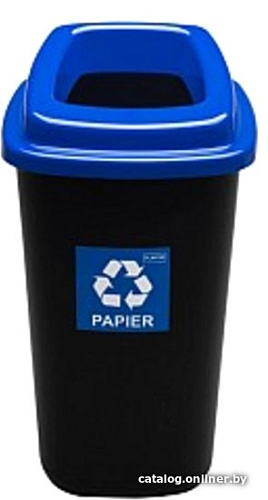 Контейнер для раздельного сбора мусора Plafor Sort Bin 9018170 (черный/голубой)
