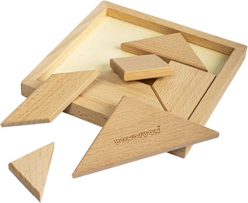 Развивающая игра Bondibon БондиЛогика Сочетай фигуры ВВ4883