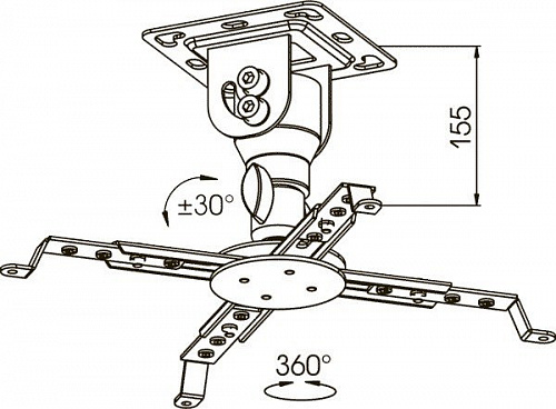 Кронштейн Kromax PROJECTOR-10