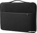 Чехол HP Duotone Carry Sleeve 17 (черный/серебристый)