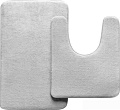 Набор ковриков Home One U-shape 372205 51x81/51x61 (светло-серый)
