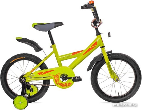 Детский велосипед Black Aqua Base DD-1602B (салатовый)