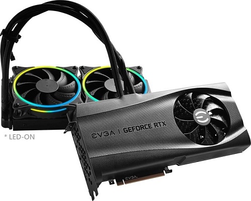 Видеокарта EVGA GeForce RTX 3090 FTW3 Ultra Hybrid 24G GDDR6X 24G-P5-3988-KR