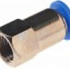 RockForce Фитинг для пласт. трубок 6 мм с внут. резьбой 1/4 RF-SPCF06-02