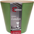 Кашпо inGreen London (оливковый)