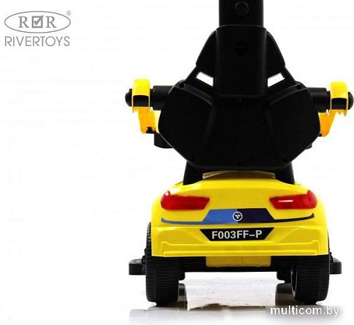 Каталка RiverToys F003FF-P (желтый)