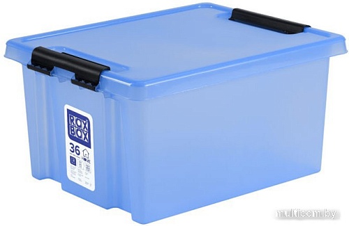 Ящик для хранения Rox Box Box Home 36 л (голубой)