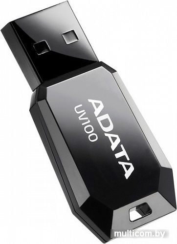 USB Flash A-Data DashDrive UV100 Black 32GB (AUV100-32G-RBK)