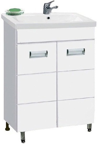 Мебель для ванных комнат Vako Тумба под умывальник Флора Como 60 T 11621