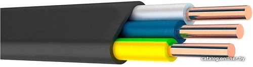 Кабель силовой Поиск-1 ВВГ-Пнг(A)-LS 3x2.5 Ч 1107601668567 (200 м, бухта)