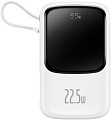Внешний аккумулятор Baseus Qpow Pro Digital Display Fast Charge 10000mAh (белый)