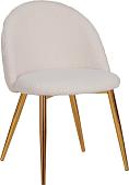 Стул Mio Tesoro Симона DC-125 (белый/золото)