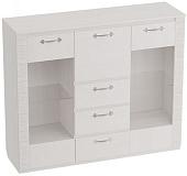 Комод Мебельград Элана с баром (бодега белая)