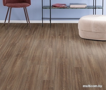 Ламинированный пол EGGER Pro Classic 4V EPL181 Дуб Сория коричневый