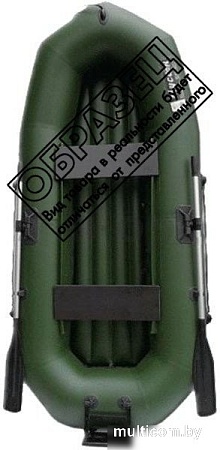 Моторно-гребная лодка Муссон R-260 НД ТР (серый)