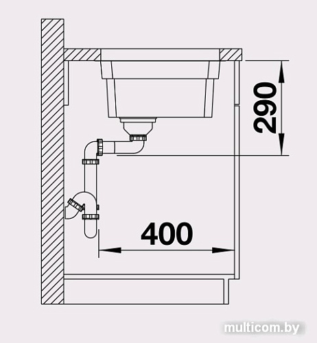 Кухонная мойка Blanco Etagon 500-U [521841]