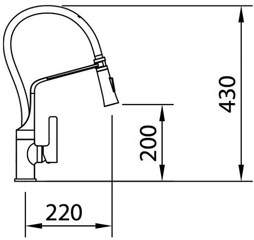Смеситель Clever Chef 99735 (хром)