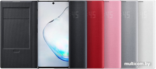 Чехол Samsung LED View Cover для Samsung Galaxy Note 10 (красный)
