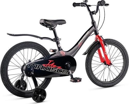 Детский велосипед Maxiscoo Jazz Стандарт 18 2025 MSC-J1845 (обсидиан, разобранный)