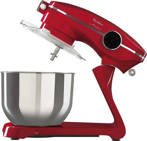 Планетарный миксер Tesler KM-1860 (красный)