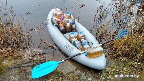 Надувная лодка Вольный ветер Ермак 300 (серый)