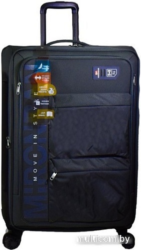 Чемодан-спиннер Mironpan 50124-1 71 см (темно-синий)